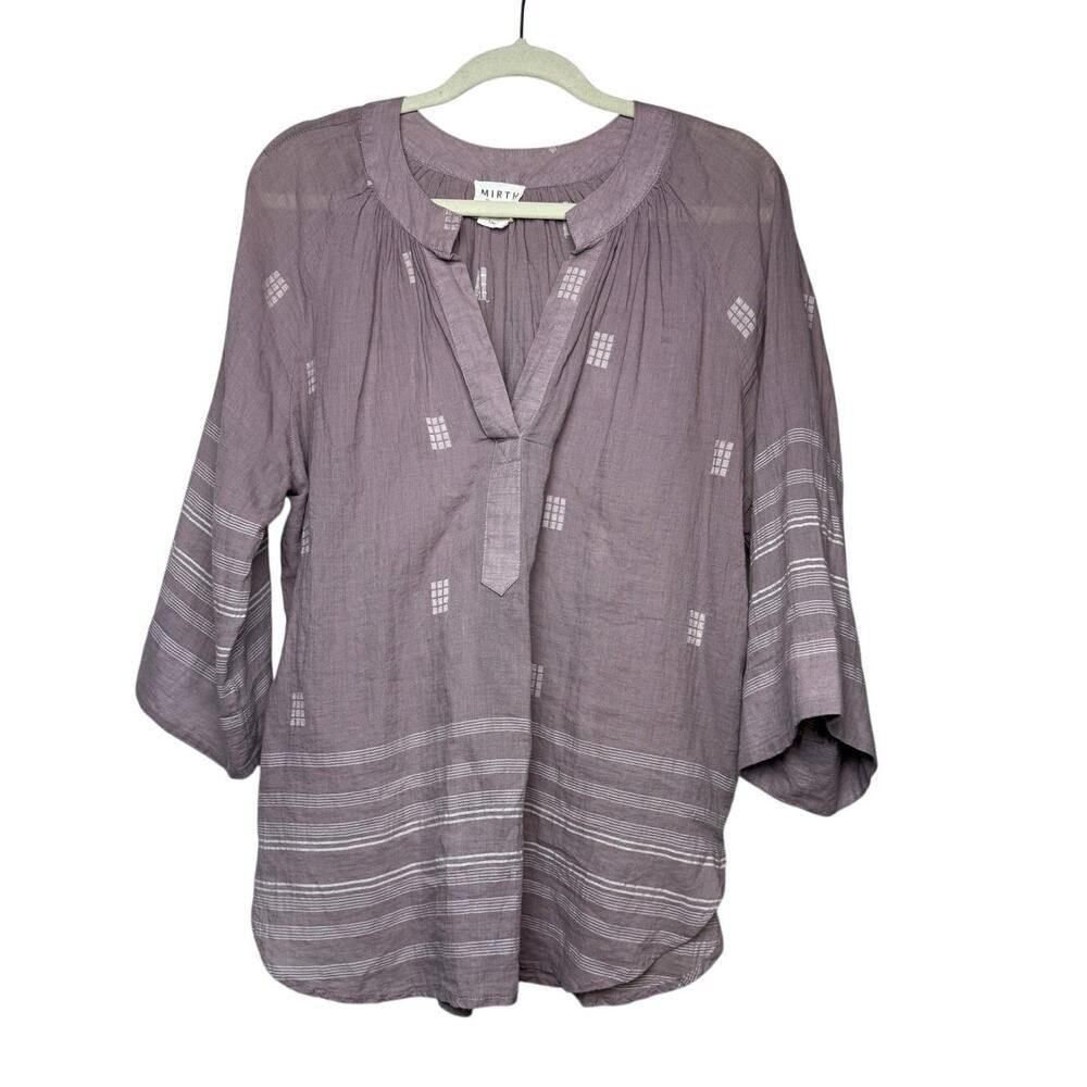 Mirth Palm Springs Caftan Top Sz. S/M